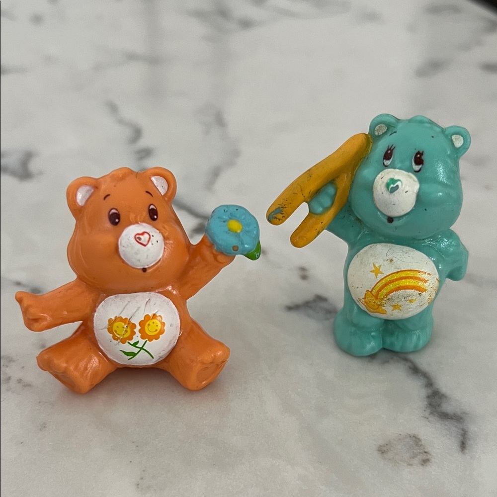Care Bears vintage figurines (1983)